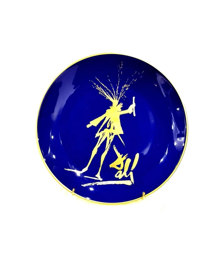 Online Pamono Faust - Limoges Porcelain Blue and Gold 1968