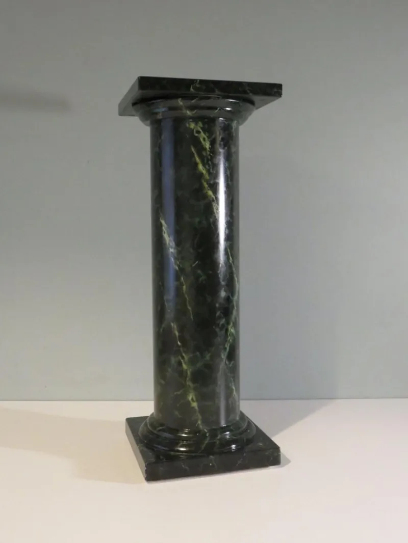 Pamono Faux Marble Column, 1950s> Pedestals And Columns