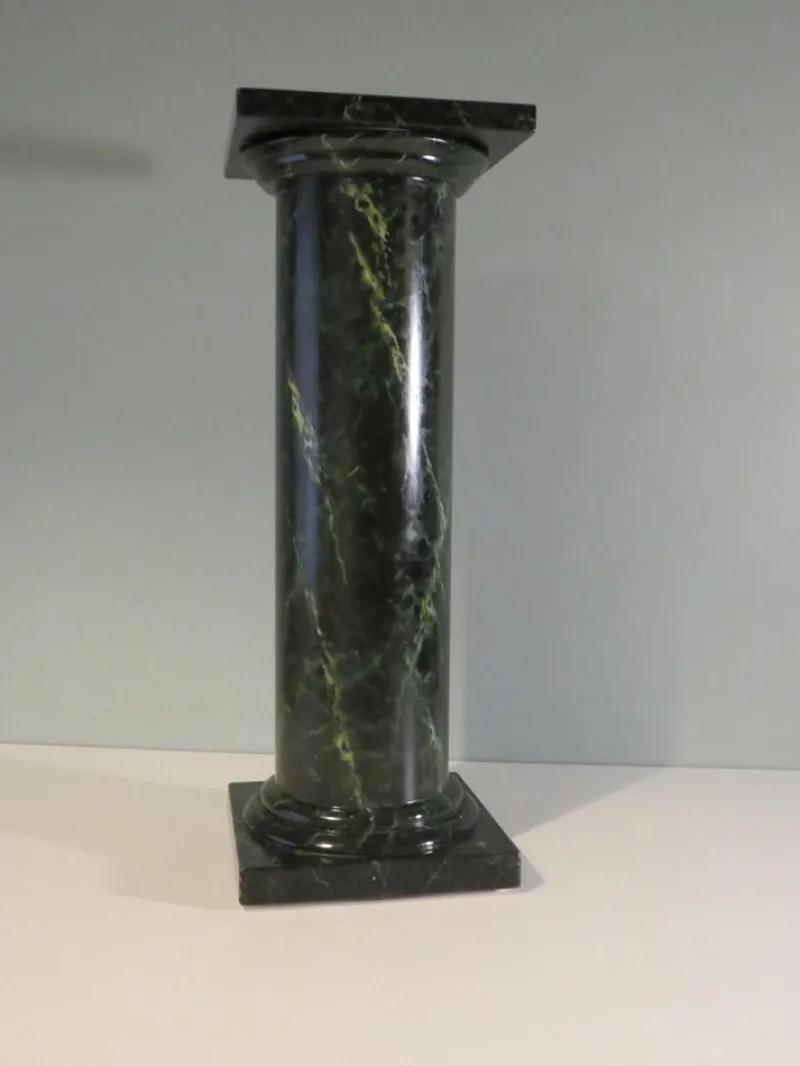 Pamono Faux Marble Column, 1950s> Pedestals And Columns