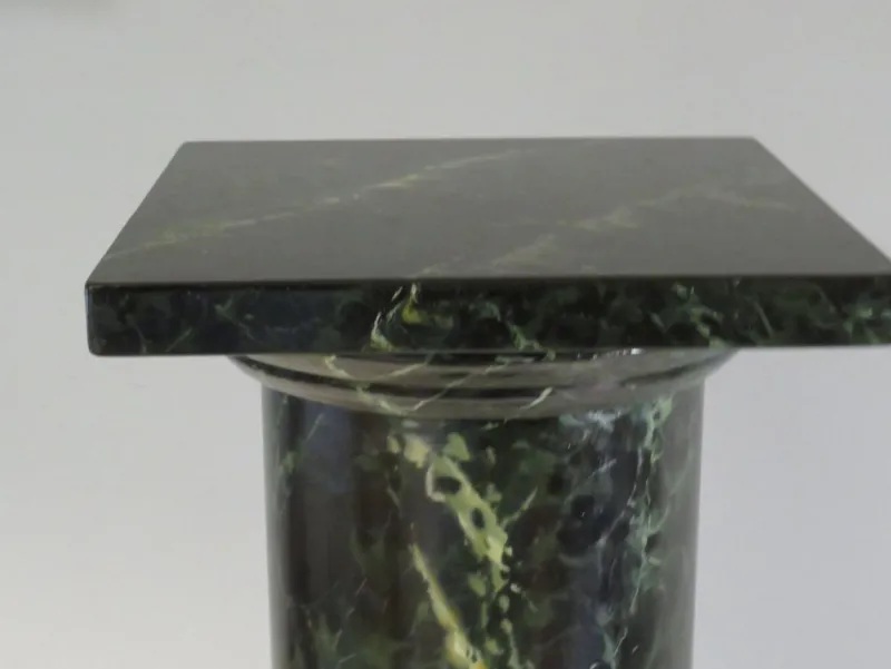 Pamono Faux Marble Column, 1950s> Pedestals And Columns