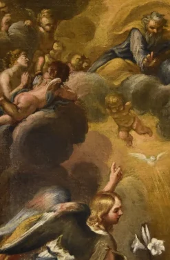 Online Pamono Ferri, Annunciation, 1600s, Oil on Canvas