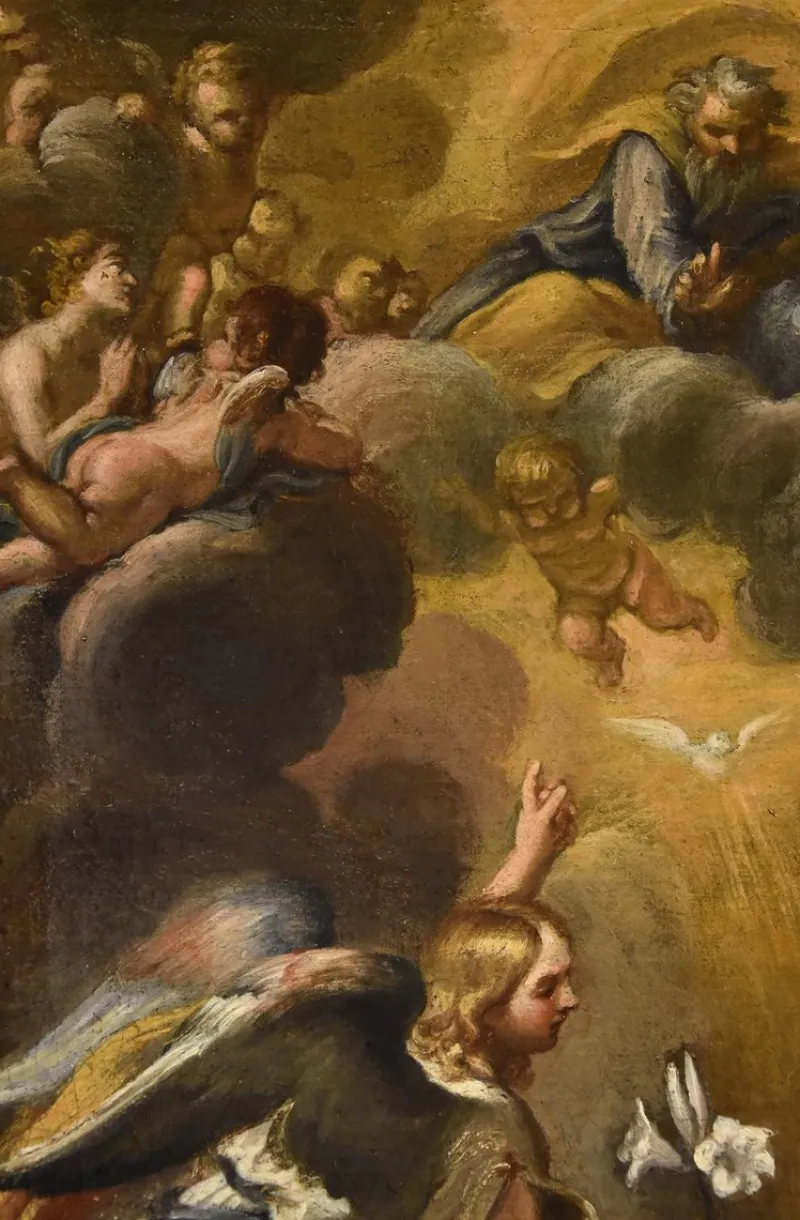 Online Pamono Ferri, Annunciation, 1600s, Oil on Canvas