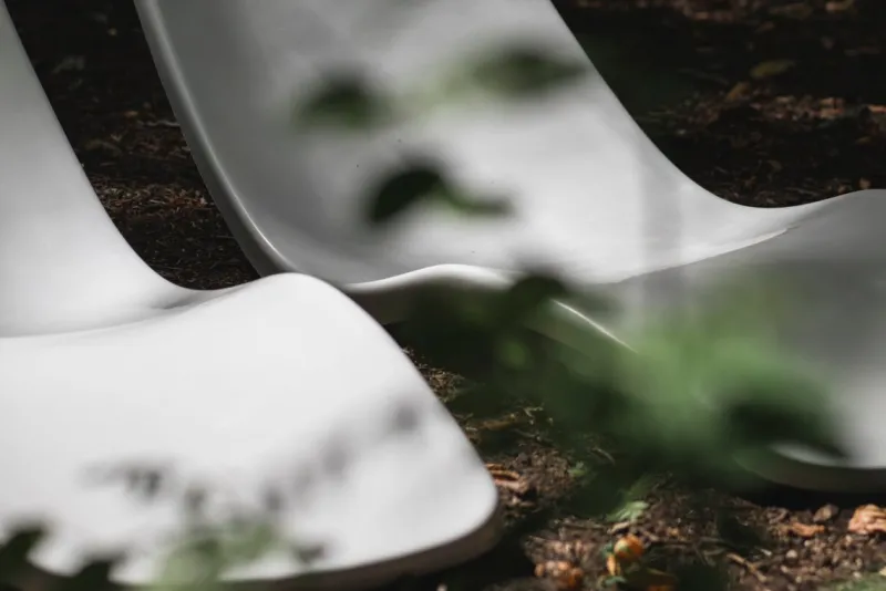 Pamono Fiberglass Sunbed by Charles Zublena> Seating|Garden Seating