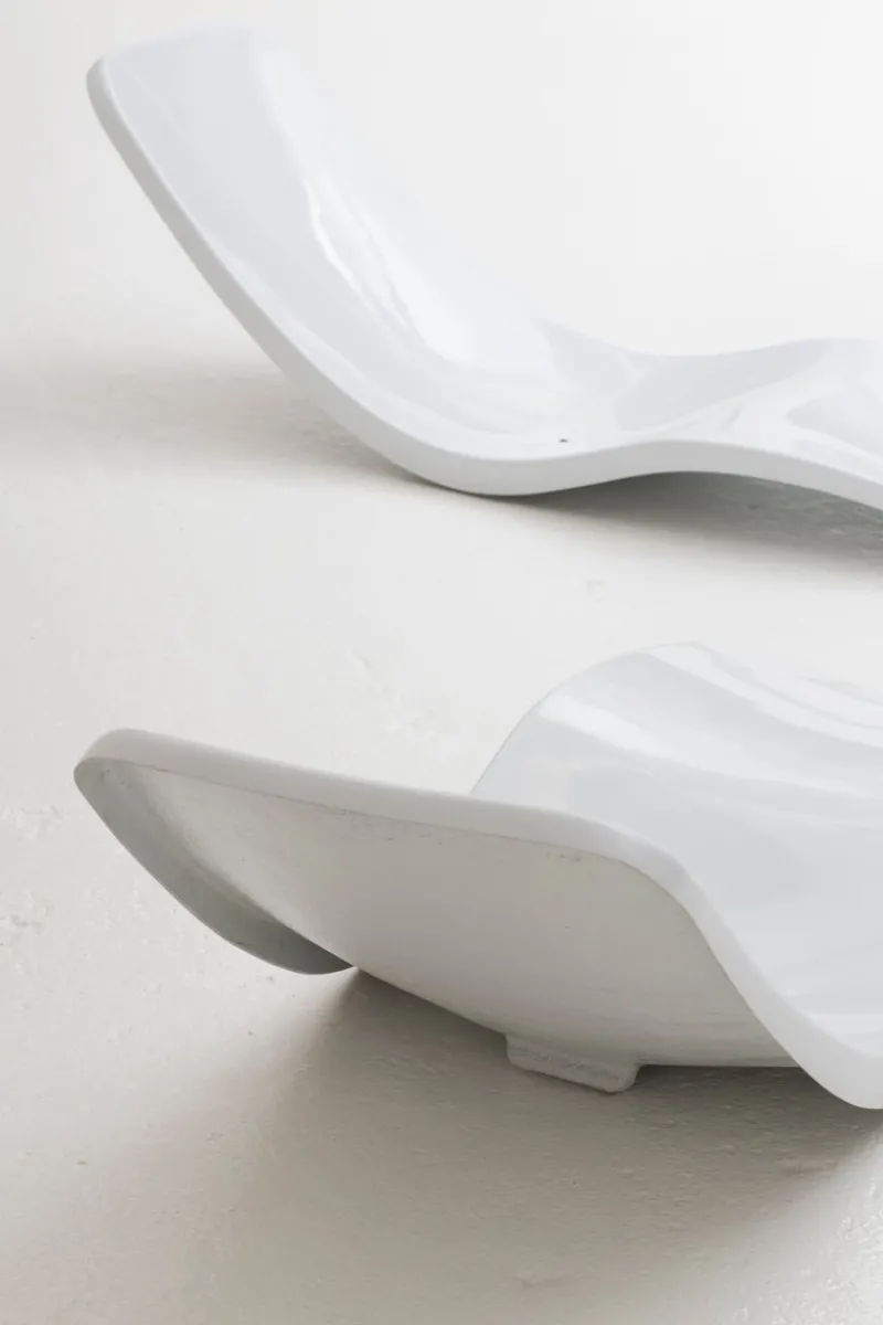 Pamono Fiberglass Sunbed by Charles Zublena> Seating|Garden Seating
