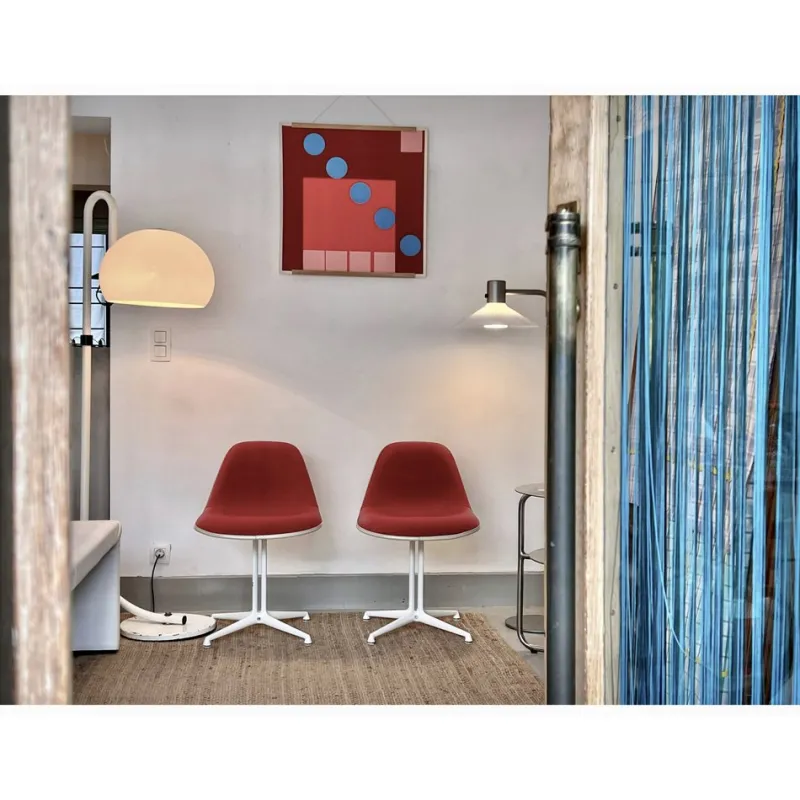 Sale Pamono Fibreglass La Fonda Chair by Charles & Ray Eames for Vitra, 1960s