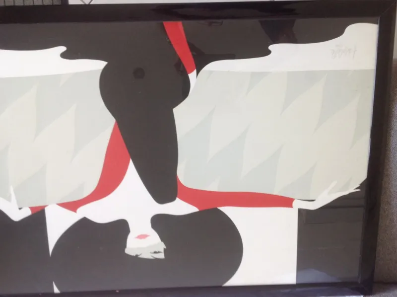 Pamono Figurative Composition, 1970s, Lithograph> Prints & Multiples