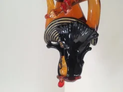 Pamono Figurative Sculpture, 1970s, Glass><noscript><img width=