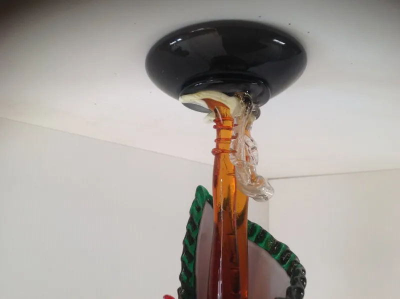 Pamono Figurative Sculpture, 1970s, Glass> Sculpture