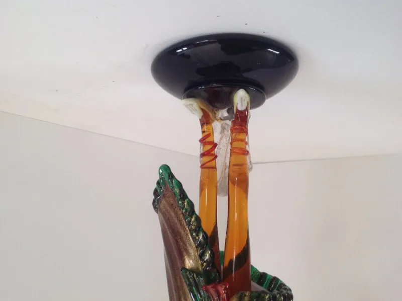 Pamono Figurative Sculpture, 1970s, Glass> Sculpture