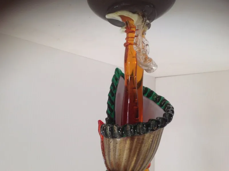 Pamono Figurative Sculpture, 1970s, Glass> Sculpture