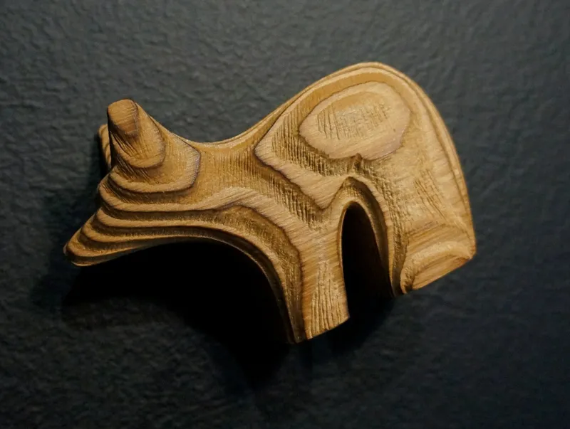 Pamono Figure by Arne Tjomsland for Hiorth and Østlyngen, Norway, 1955> Mid-Century