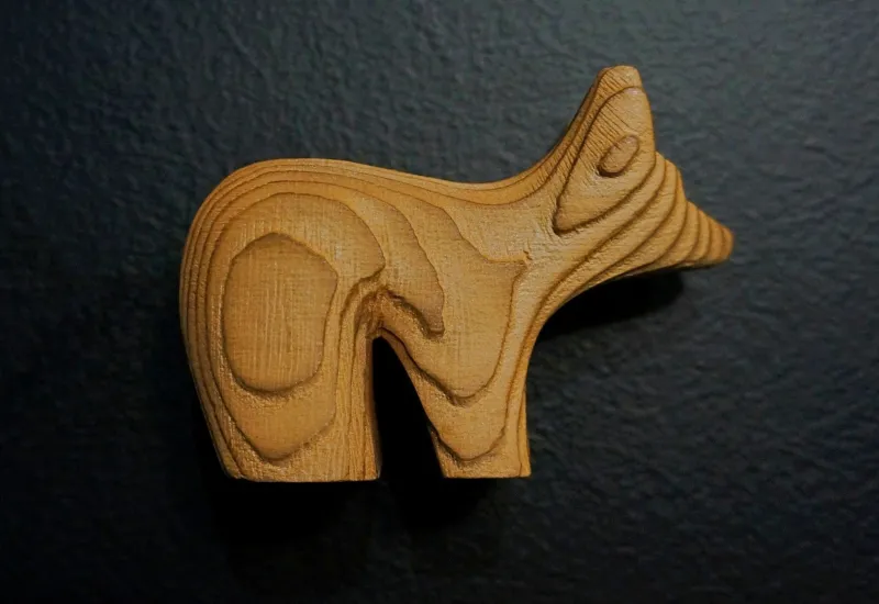Pamono Figure by Arne Tjomsland for Hiorth and Østlyngen, Norway, 1955> Mid-Century