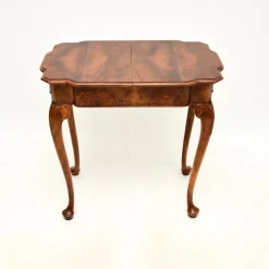 Pamono Figured Walnut Occasional Side Table, 1920s><noscript><img width=
