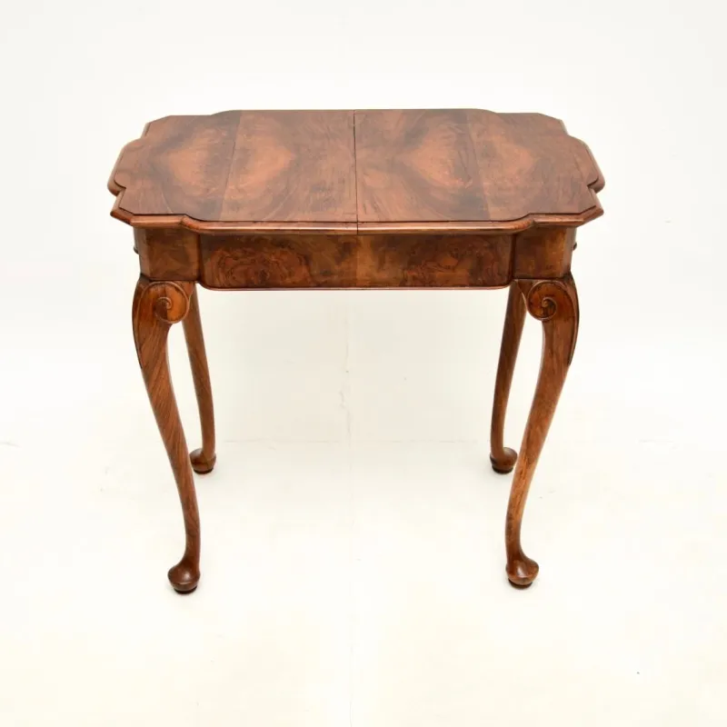 Pamono Figured Walnut Occasional Side Table, 1920s> Coffee & Side Tables