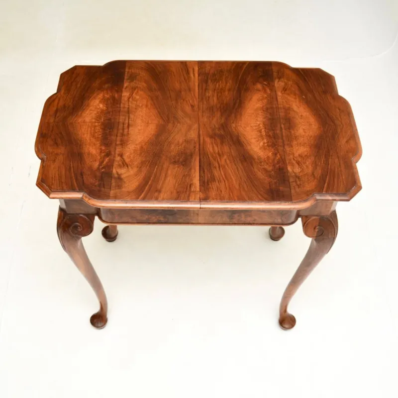 Pamono Figured Walnut Occasional Side Table, 1920s> Coffee & Side Tables