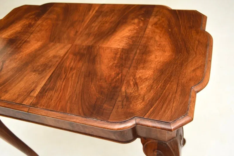 Pamono Figured Walnut Occasional Side Table, 1920s> Coffee & Side Tables