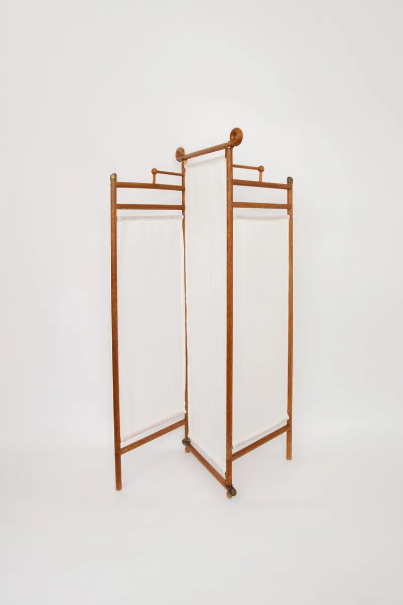 Pamono Filigree and Decorative Paravent, 1910> Room Dividers & Screens
