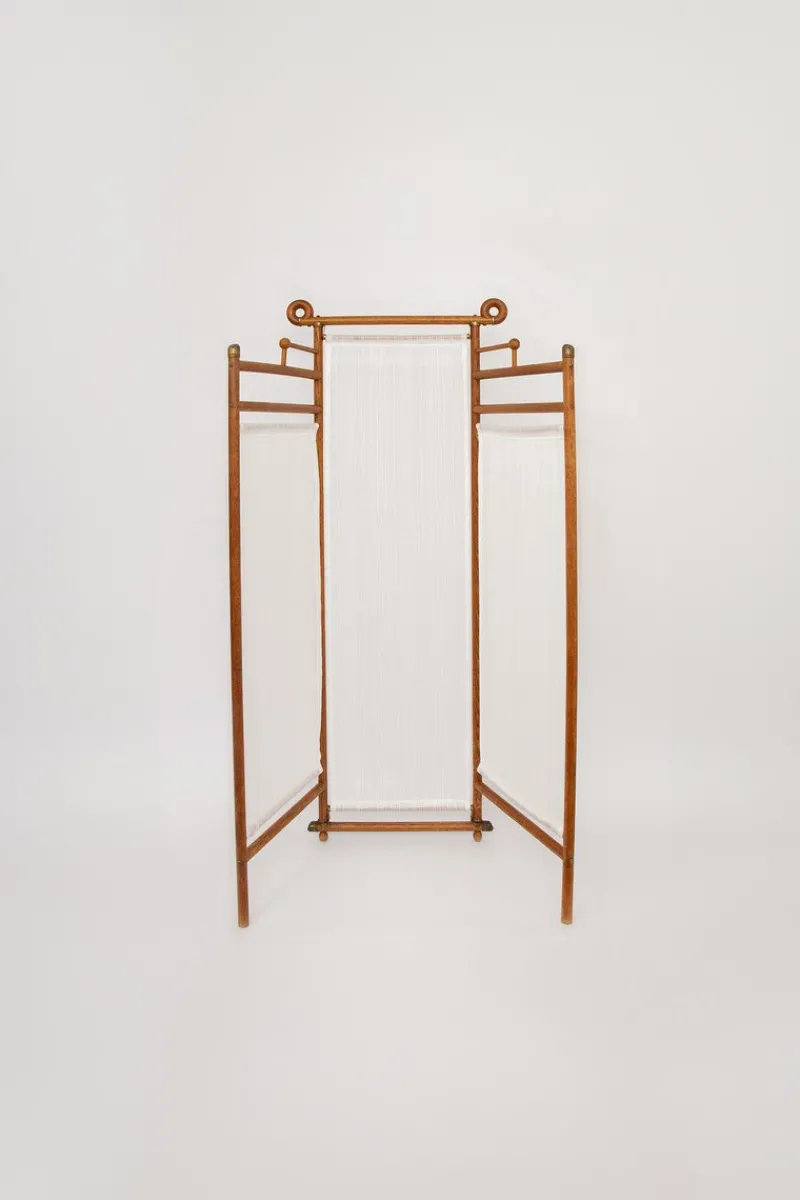 Pamono Filigree and Decorative Paravent, 1910> Room Dividers & Screens