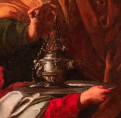 Pamono Filippo Abbiati, Figurative Scene, 1600s-1700s, Oil Painting