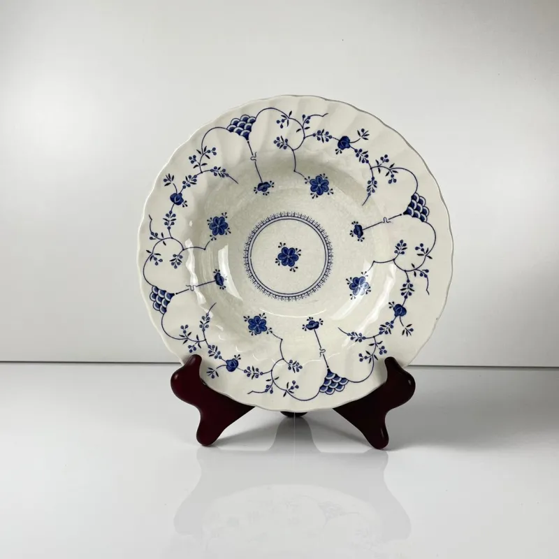 Pamono Finlandia Soup Plates by Myott, England, 1980, Set of 6> Dinner Plates & Bowls