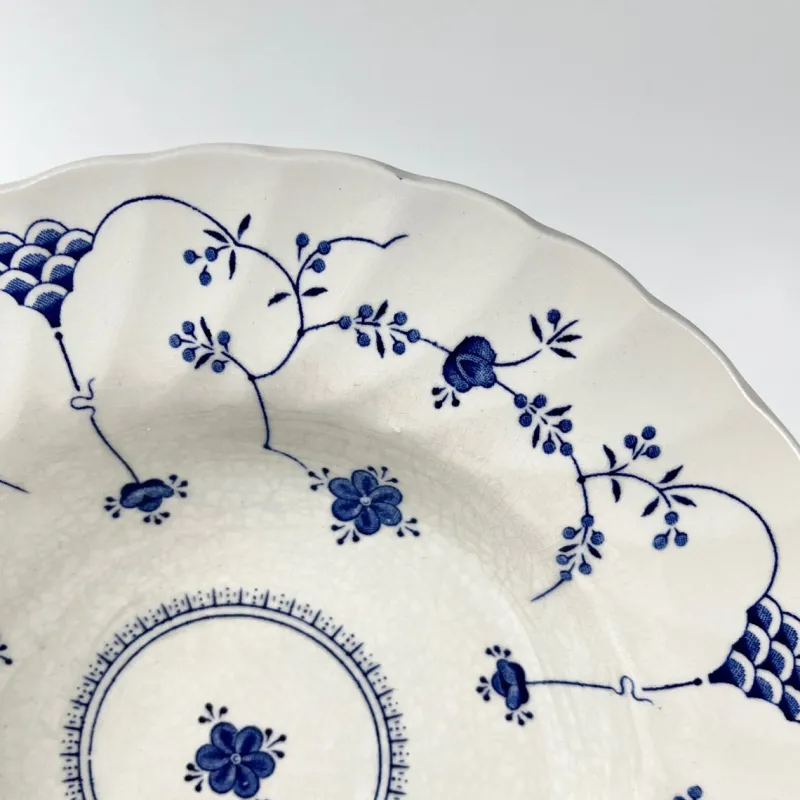 Pamono Finlandia Soup Plates by Myott, England, 1980, Set of 6> Dinner Plates & Bowls