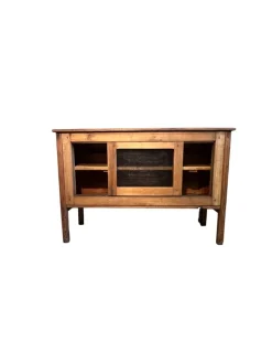 Best Pamono Fir Cabinet or Sideboard, 1900s