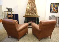 Pamono Fireplace Faux Marble With Bar Cabinet, 1950s><noscript><img width=