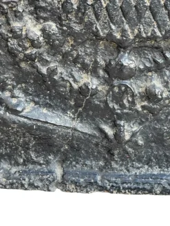 Clearance Pamono Fireplace Plate with the Grimaldi Family Coat of Arms, 17th Century