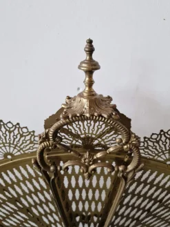 Sale Pamono Fireplace Screen in Brass