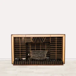 Pamono Fireplace Sideboard, 1970s> Fireplaces And Mantels