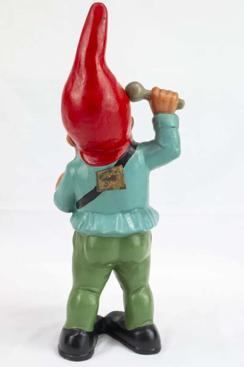 Hot Pamono First Half of the 20th Century Musical Band of 5 Gnomes from Heissner Ceramica, Set of 5
