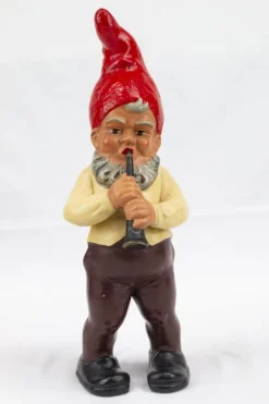 Hot Pamono First Half of the 20th Century Musical Band of 5 Gnomes from Heissner Ceramica, Set of 5