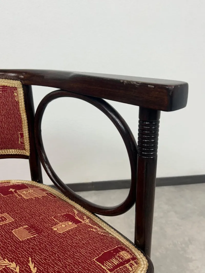 Pamono Fledermaus Bench by Josef Hoffmann, 1905