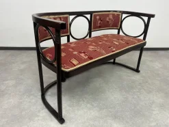 Pamono Fledermaus Bench by Josef Hoffmann, 1905