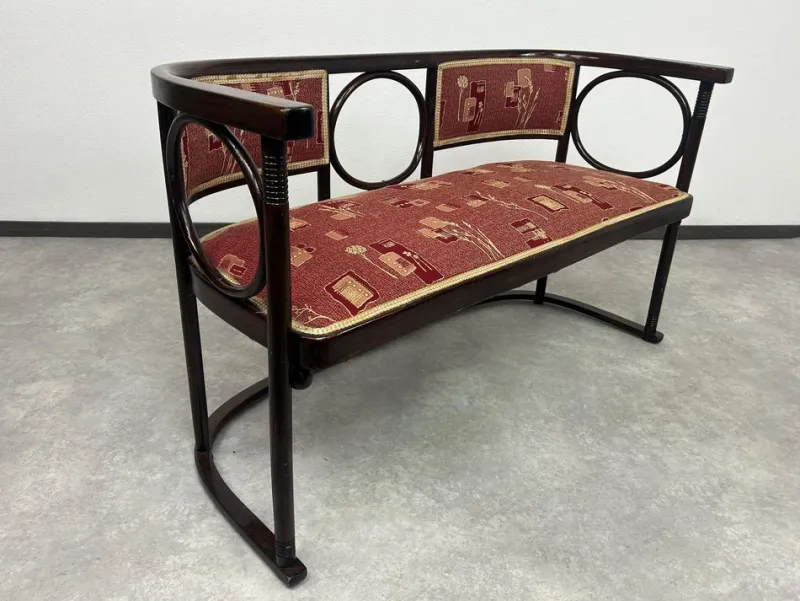 Pamono Fledermaus Bench by Josef Hoffmann, 1905