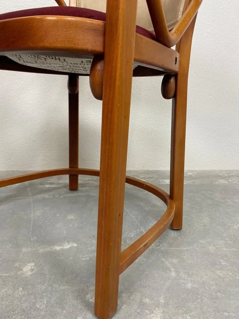 Pamono Fledermaus Chairs attributed to Thonet, 1999, Set of 4> Side Chairs & Dining Chairs
