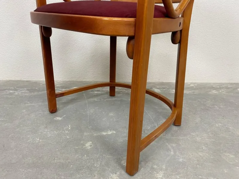 Pamono Fledermaus Chairs attributed to Thonet, 1999, Set of 4> Side Chairs & Dining Chairs