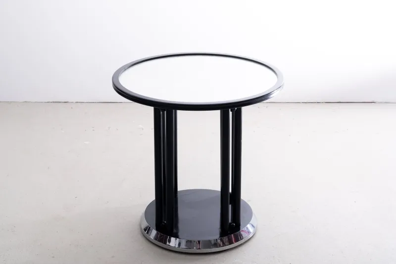 Pamono Fledermaus Table and Chairs by Josef Hoffmann for Wittmann, 1980s> Dining Tables & Sets