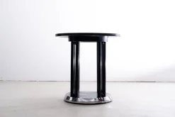 Pamono Fledermaus Table and Chairs by Josef Hoffmann for Wittmann, 1980s><noscript><img width=