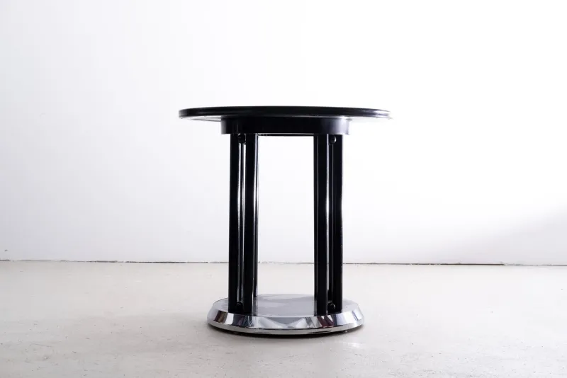 Pamono Fledermaus Table and Chairs by Josef Hoffmann for Wittmann, 1980s> Dining Tables & Sets
