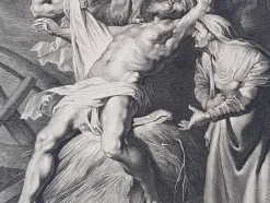 Pamono Flemish School Engraving by Lucas Vorsterman, 1622><noscript><img width=