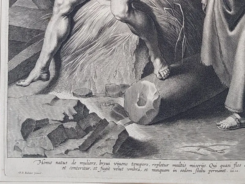 Pamono Flemish School Engraving by Lucas Vorsterman, 1622> Old Masters