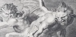 Pamono Flemish School Engraving by Lucas Vorsterman, 1622><noscript><img width=