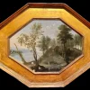 Discount Pamono Flemish School, Riverscape, Oil on Panel, Late 16th-Early 17th Century, Framed