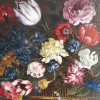 Outlet Pamono Flemish Still Life Painting, 18th-Century, Oil on Panel