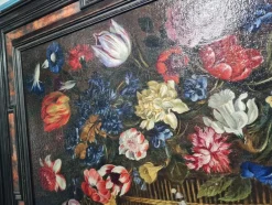 Outlet Pamono Flemish Still Life Painting, 18th-Century, Oil on Panel