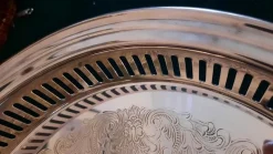 Pamono Fleuron Tray from Christofle><noscript><img width=