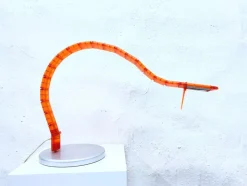 Hot Pamono Flexible Table Lamp in Orange by Tobias Grau, 2000s