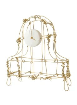 Discount Pamono Floating Frame Blasted Brass Mantel Clock by Kiki Van Eijk & Joost Van Bleiswijk The Exceptional
