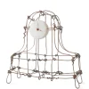 New Pamono Floating Frames Oxidized Copper Plated Mantel Clock by Kiki Van Eijk & Joost Van Bleiswijk The Exceptional